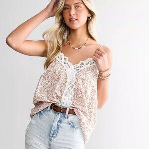 Floral crochet top DONATED NFS